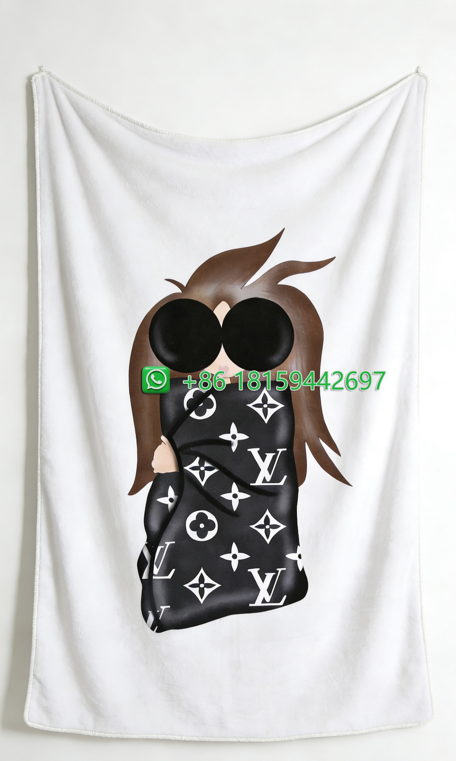 Louis Vuitton Throw Blankets